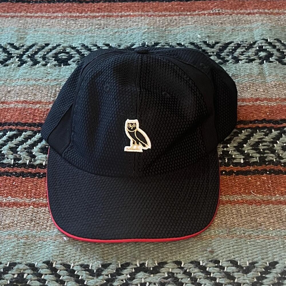 Octobers-very-own Men's Black and Red Hat